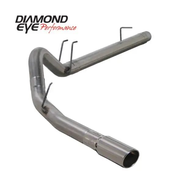 Diamond Eye KIT 4in DPF-BACK SGL SS 08-09 6 4L F250/F350 PCKGD BX46X14X14OD EL-PL 44inX13 5inX13 5in thumbnail 4