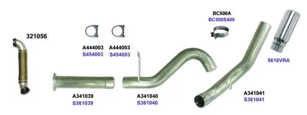 Diamond Eye KIT 5in DPF-BACK Single w/ TDP SS 07.5-10 Chevy/GMC 6.6L Duramax 2500/3500 thumbnail 3