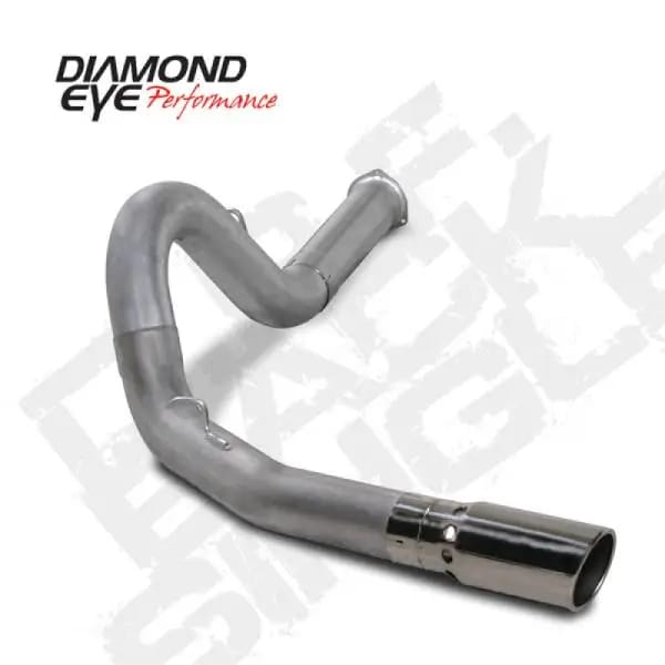 Diamond Eye KIT 5in DPF-BACK Single AL 07.5-08 CHEVY 6 6L 2500/3500 BPCKGD BX46X14X14OD EL-PL thumbnail 2