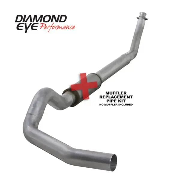 Diamond Eye KIT 5in Turbo Back SGL MFLR RPLCMENT PIPE AL: 94-02 DODGE CUMMINS 5.9L W/ RP #510220 thumbnail 4