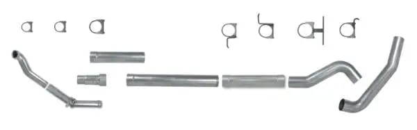 Diamond Eye KIT 5in TB MFLR RPLCMENT PIPE SGL ALUM 94-97 5 7 3L F250/F350 PWRSTROKE NFS W CARB STDS thumbnail 4