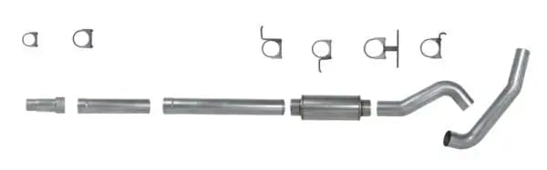 Diamond Eye KIT 5in Catback Single AL: 94-97 FORD 7.3L F250/F350 PWRSTROKE thumbnail 5