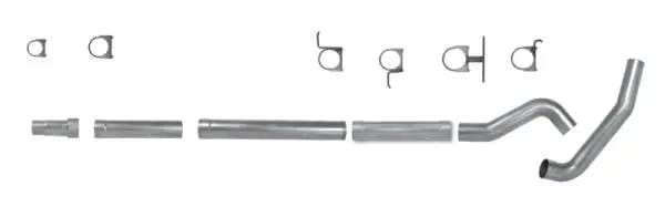 Diamond Eye KIT 5in Catback MFLR RPLCMENT PIPE Single AL: 94-97 FORD 7.3L F250/F350 PWRSTROKE thumbnail 5
