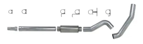 Diamond Eye KIT 5in Catback Single AL: 03-07 FORD 6.0L F250/F350 thumbnail 4