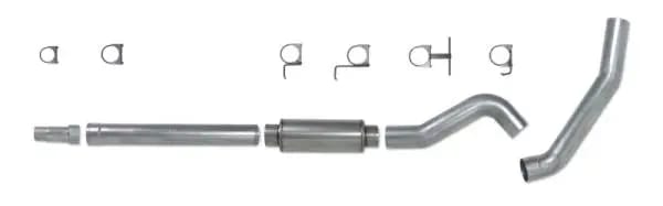 Diamond Eye KIT 5in Catback Single AL: 03-07 FORD 6.0L F250/F350 thumbnail 5