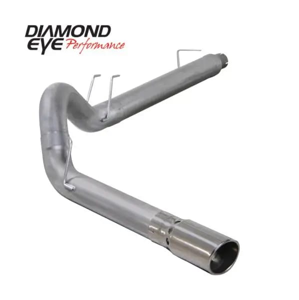 Diamond Eye KIT 5in DPF-BACK SGL AL 08 6 4L F250-F350 PCKGD BX46X14X14OD EL-PL 44inX13 5inX13 5inID thumbnail 4