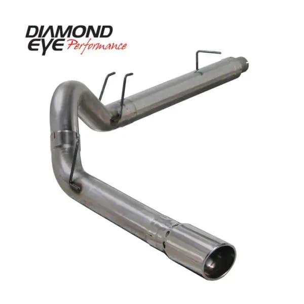 Diamond Eye KIT 5in DPF-BACK Single SS 08-09 6 4L F250-F350 PCKGD BX46X14X14OD EL-PL thumbnail 3
