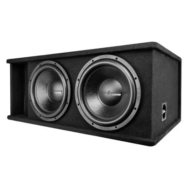 DS18 Dual 12in Loaded 1500 Watts RMS 2x ZR12.4D Ported Enclosure w/ Subwoofer thumbnail 5