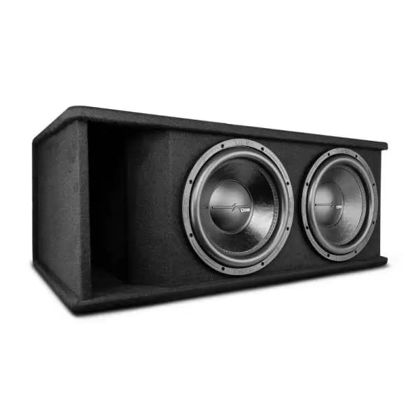 DS18 Dual 12in Loaded 1500 Watts RMS 2x ZR12.4D Ported Enclosure w/ Subwoofer thumbnail 7