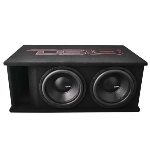 DS18 Dual 12in Loaded 1500 Watts RMS 2x ZR12.4D Ported Enclosure w/ Subwoofer thumbnail 3