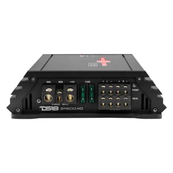 DS18 4-Channel Class D Amplifier 2x 400/4ohm Bridge 4 x 240/2ohm 4 x 150/4ohm Watts RMS thumbnail 4