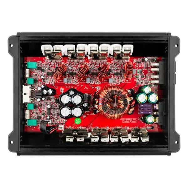 DS18 4-Channel Class D Amplifier 2x 600/4ohm Bridge 4 x 320/2ohm 4 x 200/4ohm Watts RMS thumbnail 2