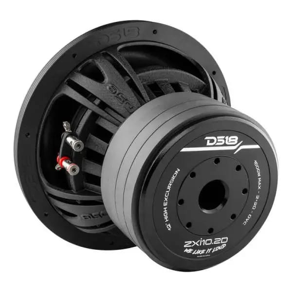 DS18 10in 800 Watts RMS 2 ohm DVC High Excursion Subwoofer thumbnail 2