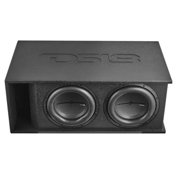 DS18 Dual 12in 2000 Watts RMS 2x ZXI12.4D Loaded Ported Enclosure w/ Subwoofer thumbnail 2