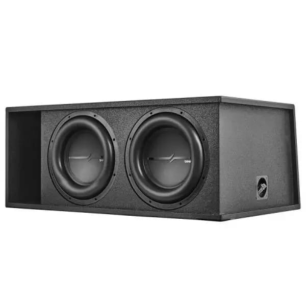 DS18 Dual 12in 2000 Watts RMS 2x ZXI12.4D Loaded Ported Enclosure w/ Subwoofer thumbnail 3