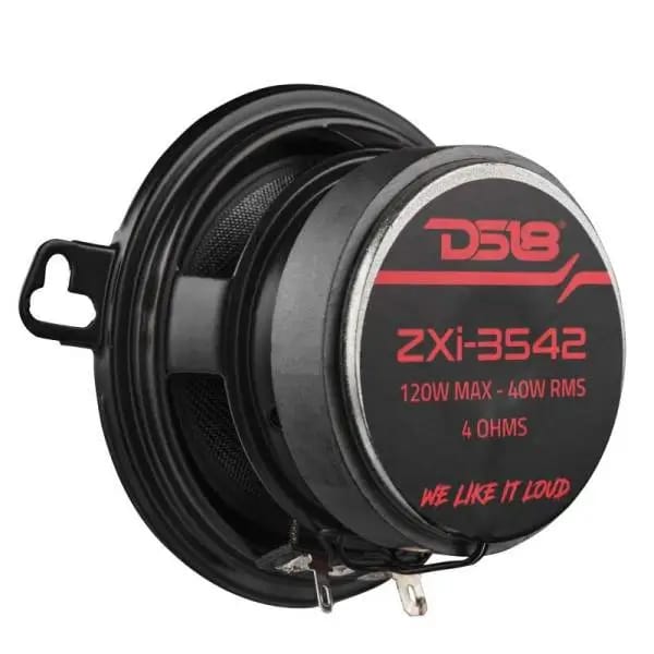 DS18 3.5in 40 Watts RMS 4 ohm 2-Way Coaxial Speaker w/ Kevlar Cones thumbnail 2