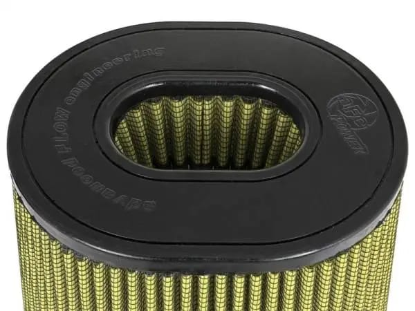 aFe Magnum FLOW Pro GUARD 7 Replacement Air Filter 4.5 F / (9x7.5) B / (6.75 x 5.5) T (Inv) / 9in. H thumbnail 3