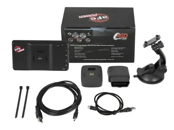 aFe AGD Advanced Gauge Display Digital 5.5in Monitor 08-18 Dodge/RAM/Ford/GM Diesel Trucks thumbnail 9