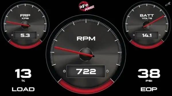aFe AGD Advanced Gauge Display Digital 5.5in Monitor 08-18 Dodge/RAM/Ford/GM Diesel Trucks thumbnail 12