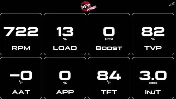 aFe AGD Advanced Gauge Display Digital 5.5in Monitor 08-18 Dodge/RAM/Ford/GM Diesel Trucks thumbnail 4