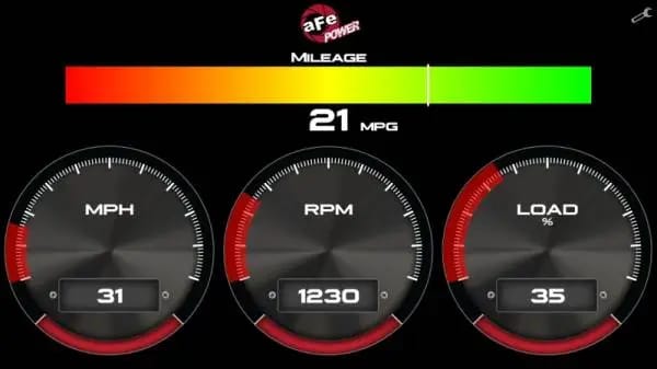 aFe AGD Advanced Gauge Display Digital 5.5in Monitor 08-18 Dodge/RAM/Ford/GM Diesel Trucks thumbnail 6