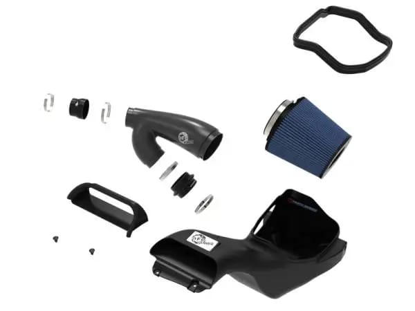 aFe 17-20 Ford F-150/Raptor Track Series Carbon Fiber Cold Air Intake System With Pro 5R Filters thumbnail 4