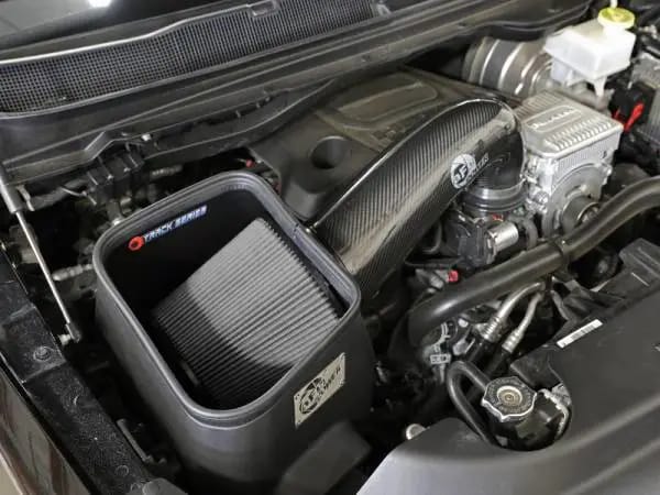 aFe 19-20 Dodge RAM 1500 5.7L Track Series Carbon Fiber Cold Air Intake System w/Pro DRY S Filter thumbnail 7