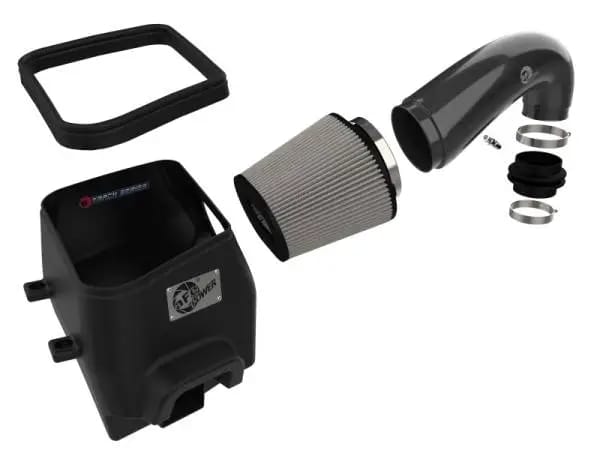 aFe 19-20 Dodge RAM 1500 5.7L Track Series Carbon Fiber Cold Air Intake System w/Pro DRY S Filter thumbnail 2