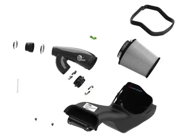aFe 21-24 Ford F150 Raptor Track Series Carbon Fiber Cold Air Intake System w/ Pro DRY S Filter thumbnail 3