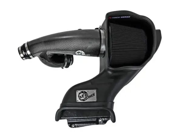 aFe 21-24 Ford F150 Raptor Track Series Carbon Fiber Cold Air Intake System w/ Black Pro 5R Filter thumbnail 5