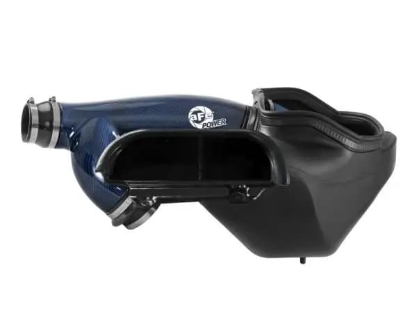 aFe 17-24 Ford F-150 Track Series Blue Kevlar Carbon Fiber C/A Intake System w/Black Pro 5R Filter thumbnail 5