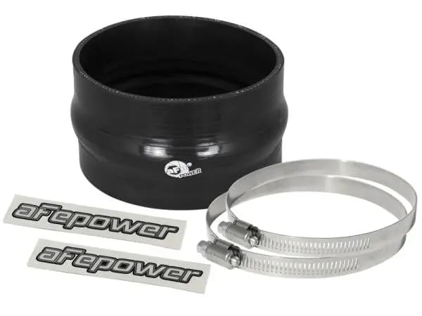 aFe Magnum FORCE 4.75in ID 3in L Straight Reducing Bellow Coupler - Black