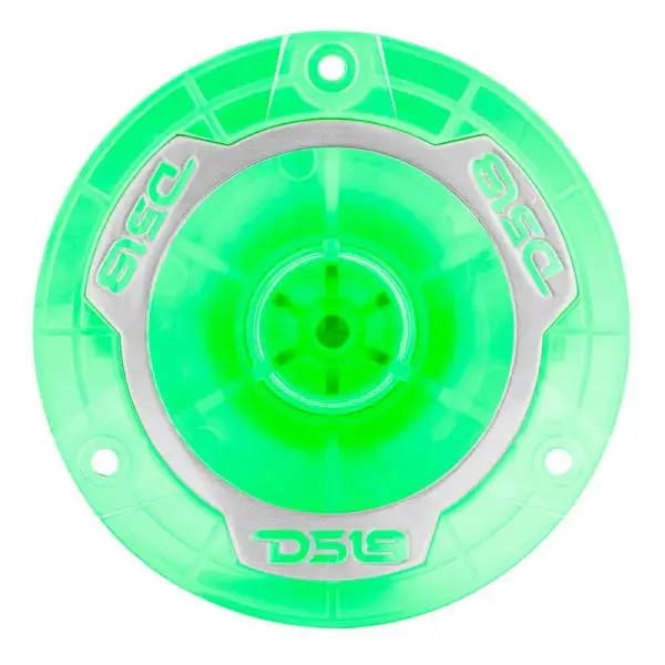 DS18 3.8in Super Bullet Tweeter 120 Watts RMS 1in Aluminum Vc 4 ohm RGB LED Lights- Pair thumbnail 4