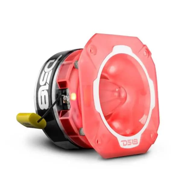 DS18 4in Super Bullet Tweeter 250 Watts RMS 1.5in Titanium Vc 4 ohm RGB LED Lights thumbnail 7