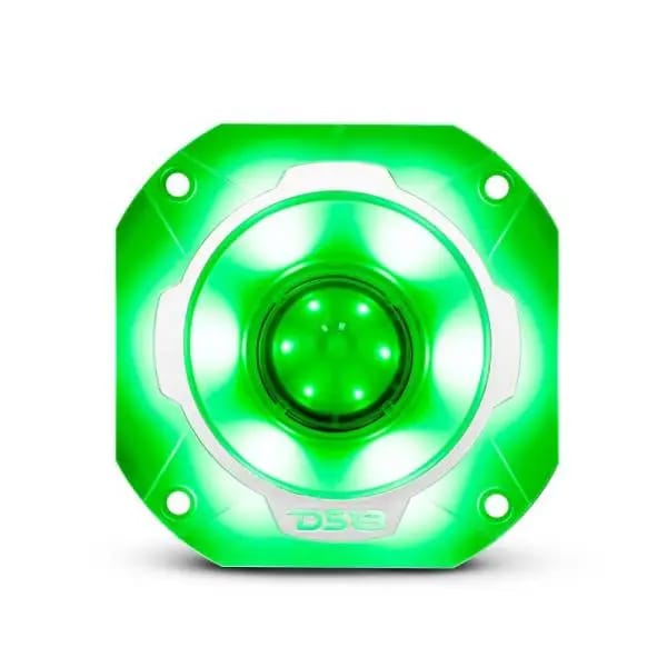 DS18 4in Super Bullet Tweeter 250 Watts RMS 1.5in Titanium Vc 4 ohm RGB LED Lights thumbnail 5