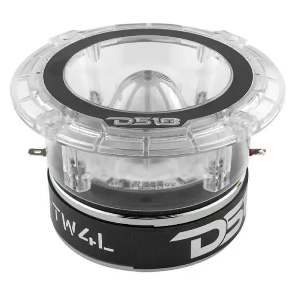 DS18 4.5in Super Bullet Tweeter 280 Watts RMS 1.75in Titanium Vc 4 ohm RGB LED Lights thumbnail 3