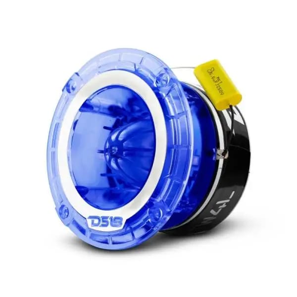 DS18 4.5in Super Bullet Tweeter 280 Watts RMS 1.75in Titanium Vc 4 ohm RGB LED Lights thumbnail 7