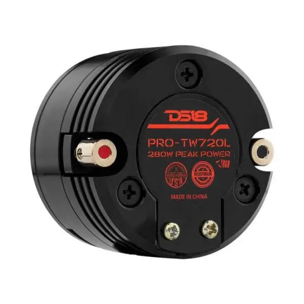 DS18 1.6in High Compression Neodymium Super Bullet Tweeter 140 Watts RMS 1in w/ RGB LED Lights thumbnail 2