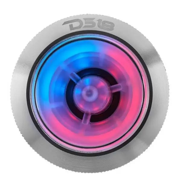 DS18 2.3in Super Bullet Tweeter 100 Watts RMS 1in Titanium Vc 4 ohm Digital LED Lights thumbnail 5