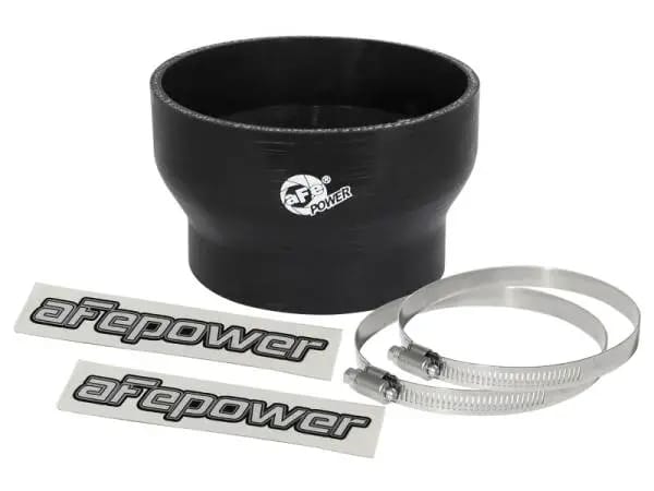 aFe Magnum FORCE Intake Coupling Kit (4-1/3 IN ID to 3-1/2 IN ID x 2-3/4 IN L) Straight Black