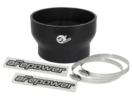 aFe Magnum FORCE Intake Coupling Kit (4-1/3 IN ID to 3-1/2 IN ID x 2-3/4 IN L) Straight Black