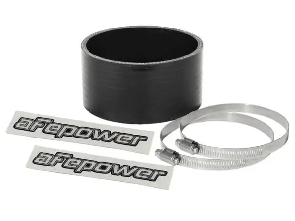 aFe Magnum FORCE Intake Coupling Kit (3-1/2 IN ID x 2 IN L) Straight Coupler - Black