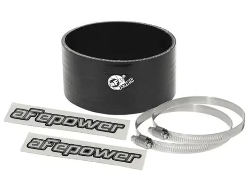 aFe Magnum FORCE Intake Coupling Kit (4 IN ID x 2 IN L) Straight Coupler - Black
