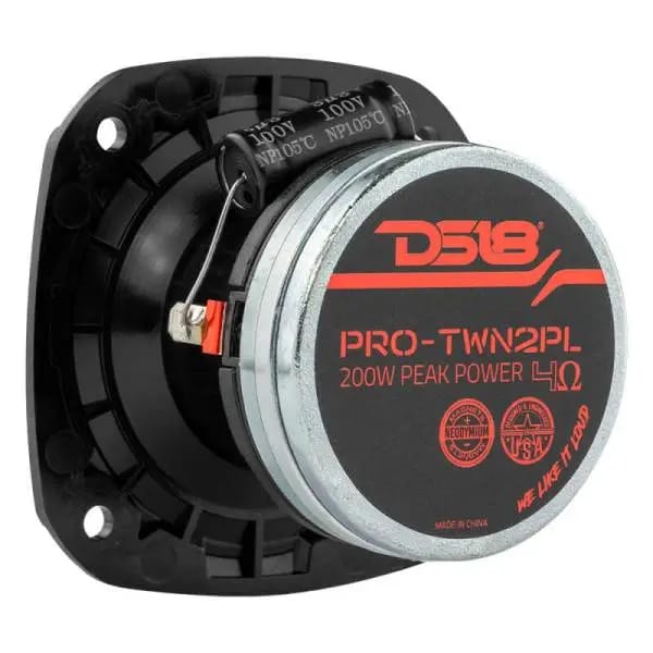 DS18 3in High Compression Neodymium Hybrid Driver/Tweeter 100 Watts RMS 1in Polyester Vc |4 ohm thumbnail 2