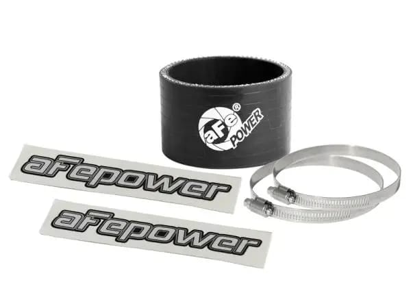 aFe Magnum FORCE Intake Coupling Kit (2-1/4 IN ID x 1-1/2 IN L) Straight Coupler - Black