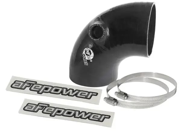 aFe Magnum FORCE Intake Coupling Kit (3-3/4 IN ID x 90 Deg.) Elbow Coupler - Black