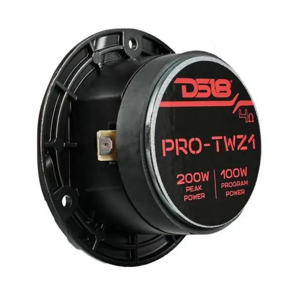 DS18 3.8in Super Bullet Tweeter Compression TW 100 Watts RMS 1in Aluminum Vc 4 ohm thumbnail 2