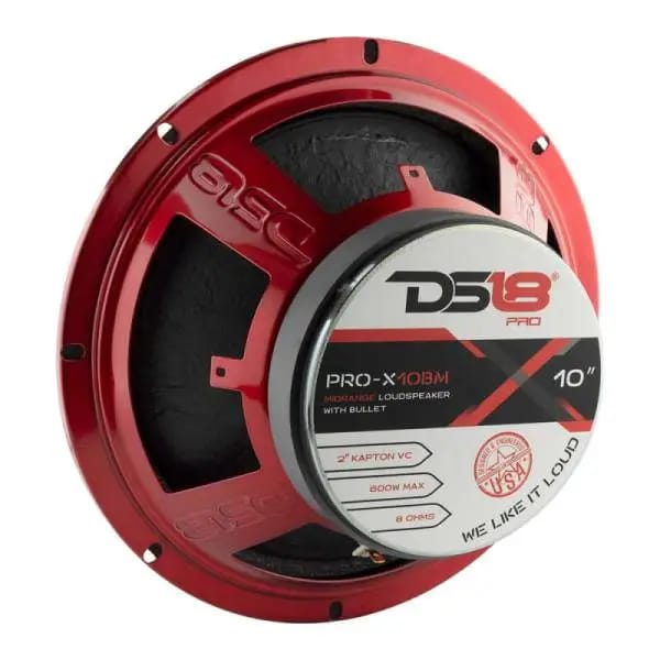 DS18 10in 300 Watts RMS 8 ohm Mid-Range Loudspeaker Bullet Loudspeaker thumbnail 2