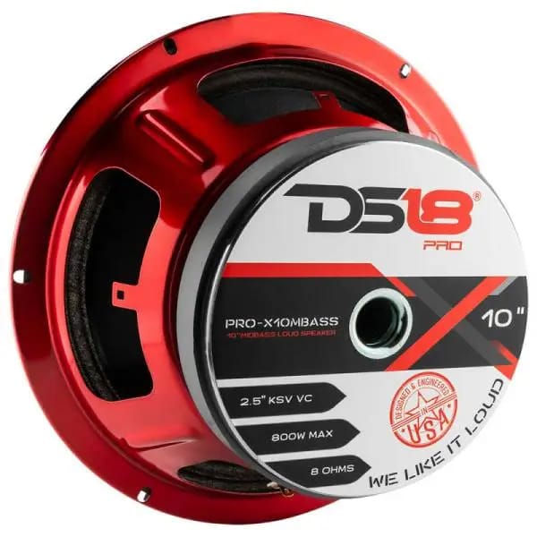 DS18 10in 400 Watts RMS 8 ohm Mid-Bass Loudspeaker thumbnail 2