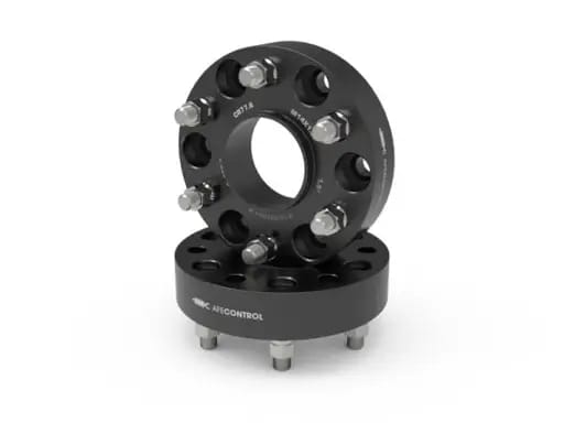 aFe CONTROL Billet Aluminum Wheel Spacers 6x5.5mm / CB 77.8mm / 1.5in - 19-25 RAM 1500